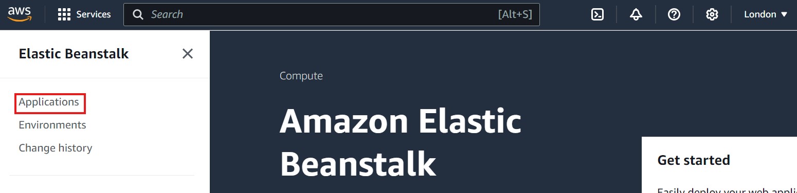 Elastic Beanstalk Applications