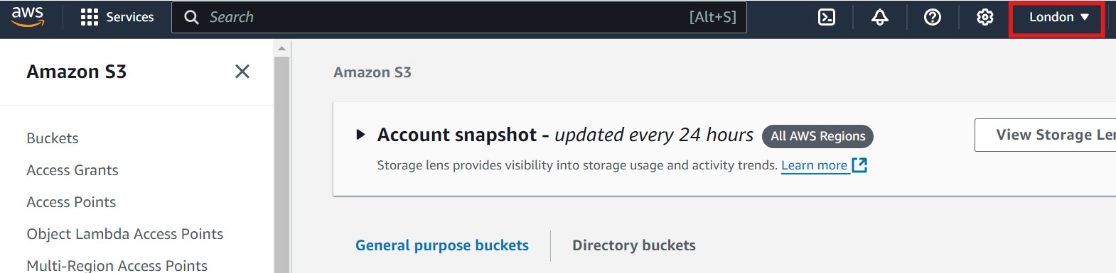 AWS Region Selection