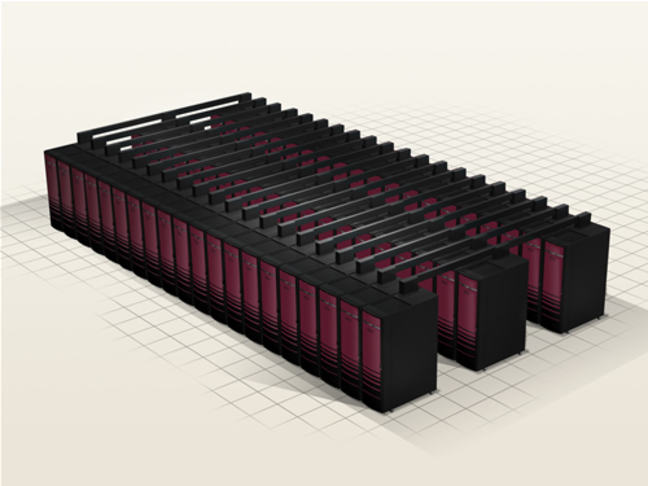 HECToR Artist’s impression of the HECToR XT4 system 