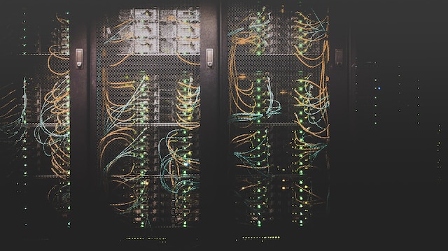 Photo of a supercomputer